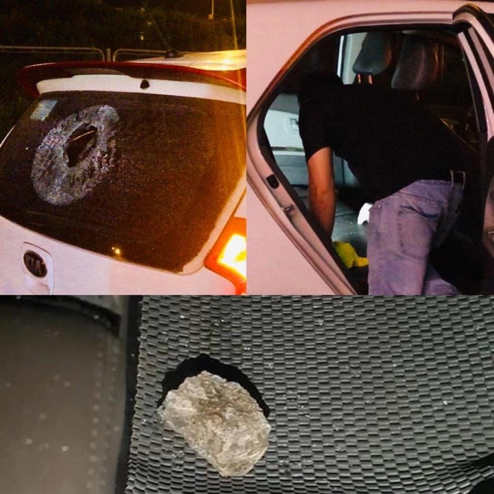 Yên Sở - Hoàng Mai (Hà Nội): Hãi hùng việc phóng viên bị kẻ lạ mặt dùng đá ném vỡ kính ô tô